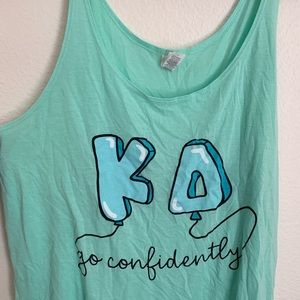 KD kappa delta go confidently tank top